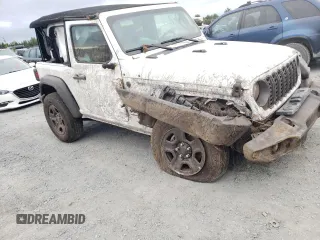 2024 Jeep Wrangler Willys with VIN 1C4PJXAG4RW273324, listed as a Copart auction lot 70769794 with Not provided miles and Salvage title. Bid and sale history available at DreamBid. Image 12.