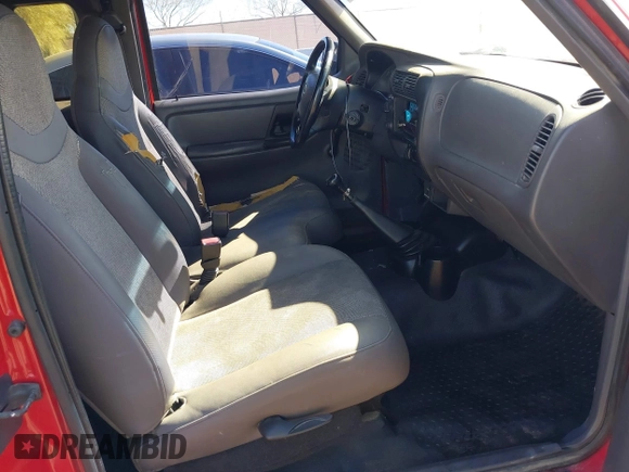 2001 Ford Ranger XL Fleet with VIN 1FTZR15U61PA58878, listed as a IAAI auction lot 41659216 with 233,560 mi miles and . Bid and sale history available at DreamBid. Image 5.