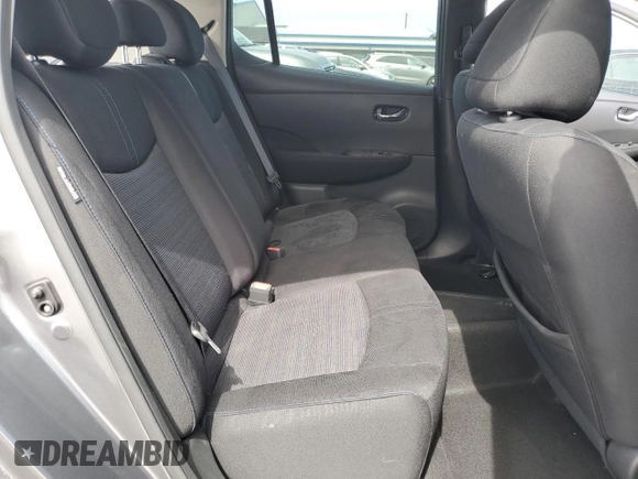 2022 Nissan LEAF S with VIN 1N4AZ1BV2NC556279, listed as a Copart auction lot 58526895 with 41,621 mi miles and Salvage title. Bid and sale history available at DreamBid. Image 11.