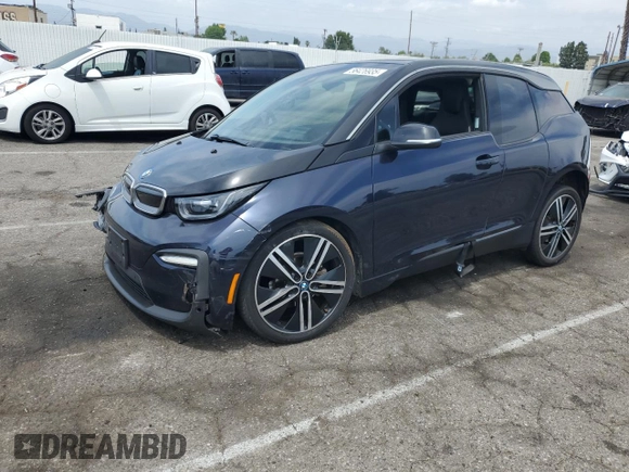 2018 BMW i3 with VIN WBY7Z4C52JVD95923, listed as a Copart auction lot 56426935 with Not provided miles and Salvage title. Bid and sale history available at DreamBid. Image 1.