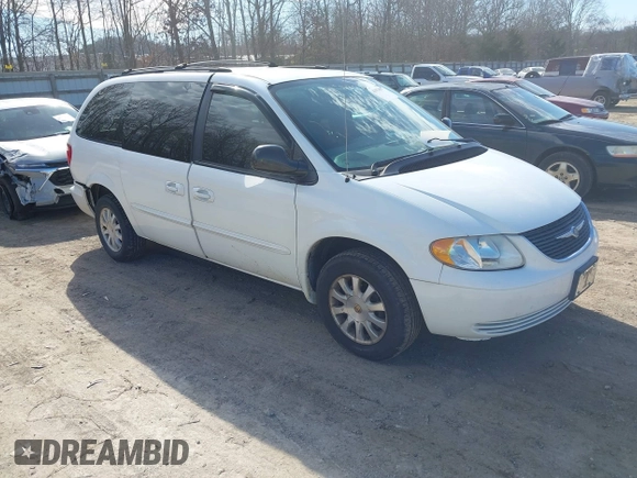 2003 Chrysler Town & Country LX with VIN 2C4GP44L33R117314, listed as a IAAI auction lot 41674437 with Not Provided miles and . Bid and sale history available at DreamBid. Image 1.