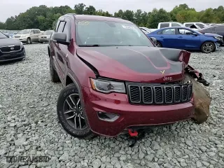 2019 Jeep Grand Cherokee Trailhawk with VIN 1C4RJFLT9KC718628, listed as a Copart auction lot 72646234 with 94,980 mi miles and Salvage Title. Bid and sale history available at carsss.com. Image 12.