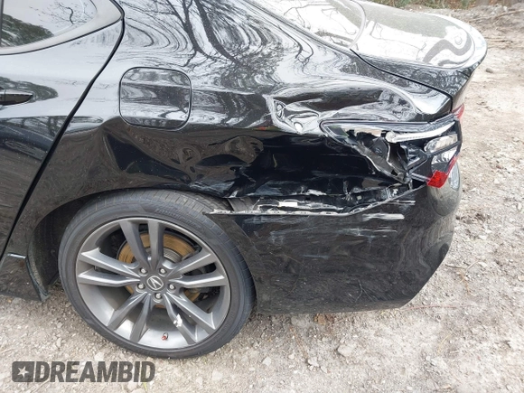 2019 Acura TLX w/A-Spec Pkg with VIN 19UUB1F6XKA004794, listed as a IAAI auction lot 41761436 with 91,087 mi miles. Bid and sale history available at carsss.com. Image 6.