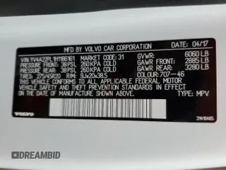 2017 Volvo XC90 Inscription с VIN YV4A22PL1H1186161, выставлен на аукционе Copart как лот 54742725 с пробегом 74 124 миль миль и Списание • Salvage title. История ставок и продаж доступна на DreamBid. Изображение 13.