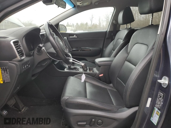 2020 Kia Sportage EX with VIN KNDPNCAC9L7766461, listed as a Copart auction lot 47603845 with 49,607 mi miles and Salvage title. Bid and sale history available at DreamBid. Image 7.