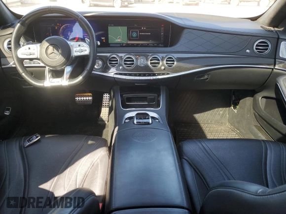 2018 Mercedes-Benz S 63 AMG with VIN WDDUG8JB0JA361449, listed as a Copart auction lot 50088175 with 41,420 mi miles and Salvage Title. Bid and sale history available at DreamBid. Image 8.