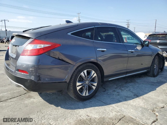 2015 Honda Crosstour EX-L with VIN 5J6TF1H53FL002036, listed as a Copart auction lot 43085005 with NaN miles and Salvage Title. Bid and sale history available at carsss.com. Image 3.