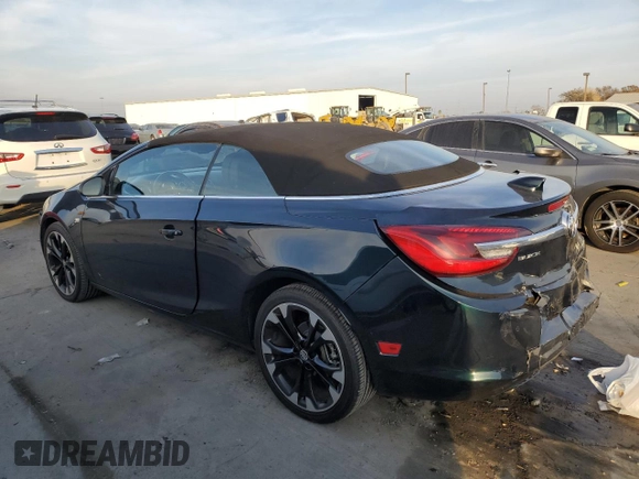 2018 Buick Cascada Sport Touring with VIN W04WJ3N55JG075342, listed as a Copart auction lot 84555334 with 69,300 mi miles and Salvage Title. Bid and sale history available at DreamBid. Image 2.