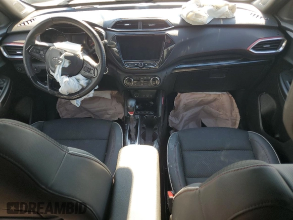 2023 Chevrolet TrailBlazer RS with VIN KL79MTSL9PB041212, listed as a Copart auction lot 50461575 with Not Provided miles and Salvage Title. Bid and sale history available at DreamBid. Image 8.