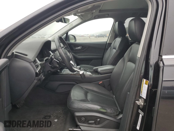 2017 Audi Q7 Premium Plus with VIN WA1LAAF75HD032610, listed as a Copart auction lot 55628665 with 47,523 mi miles and Salvage Title. Bid and sale history available at DreamBid. Image 7.