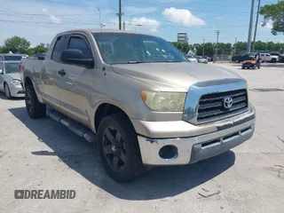 2007 Toyota Tundra SR5 with VIN 5TFRT54167X007311, listed as a IAAI auction lot 41937779 with 155,756 mi miles and . Bid and sale history available at DreamBid. Image 1.