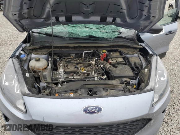 2022 Ford Escape S z VIN 1FMCU0F67NUA59975, wystawiony jako Copart lot #54221615 z przebiegiem Nie podano mil oraz Szkoda całkowita • Salvage title. Historia ofert i sprzedaży dostępna na DreamBid. Obrazek 12.