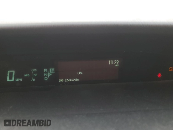 2011 Toyota Prius I with VIN JTDKN3DU8B5345078, listed as a Copart auction lot 51709335 with 260,328 mi miles and Clean Title. Bid and sale history available at carsss.com. Image 9.