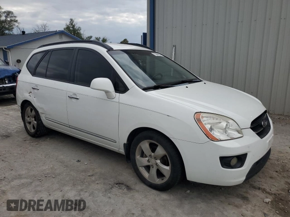2008 Kia Rondo LX with VIN KNAFG526387167974, listed as a Copart auction lot 73644594 with 127,360 mi miles and Salvage Title. Bid and sale history available at carsss.com. Image 4.