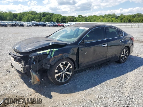 2017 Nissan Altima SR with VIN 1N4AL3APXHC485899, listed as a Copart auction lot 55849615 with 168,303 mi miles and Salvage title. Bid and sale history available at DreamBid. Image 1.