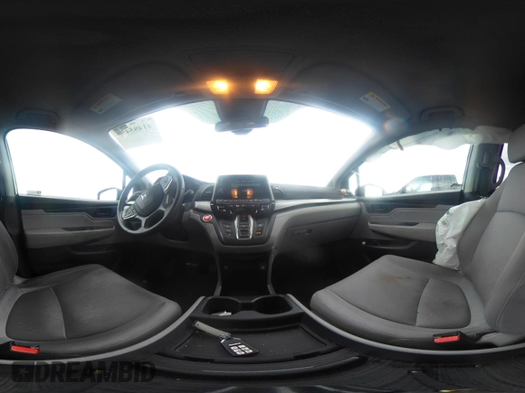 2021 Honda Odyssey EX with VIN 5FNRL6H55MB018776, listed as a IAAI auction lot 41485453 with 53,766 mi miles and . Bid and sale history available at DreamBid. Image 18.