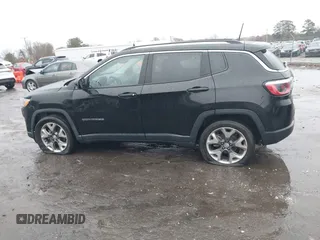 2020 Jeep Compass Limited with VIN 3C4NJCCB5LT231159, listed as a IAAI auction lot 40863456 with 73,880 mi miles and . Bid and sale history available at DreamBid. Image 14.