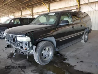 2001 Chevrolet Suburban LT with VIN 3GNEC16T61G230537, listed as a Copart auction lot 86590184 with 159,871 mi miles and Salvage Title. Bid and sale history available at carsss.com. Image 1.