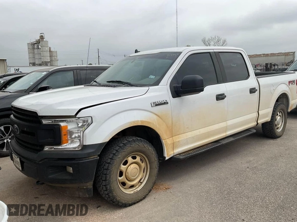2020 Ford F-150 XL with VIN 1FTFW1E54LKD80018, listed as a IAAI auction lot 42294585 with 101,996 mi miles and . Bid and sale history available at DreamBid. Image 1.