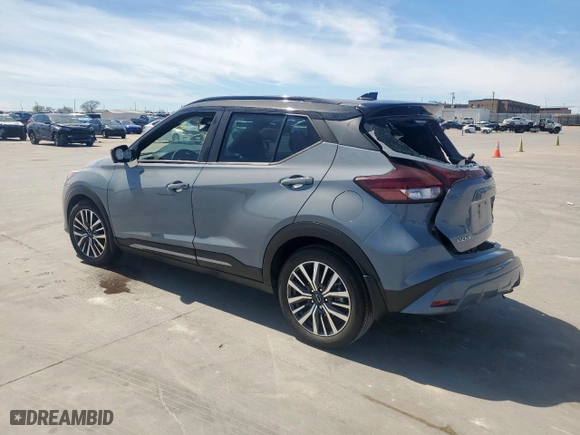 2023 Nissan Kicks SR with VIN 3N1CP5DV5PL509433, listed as a Copart auction lot 49194495 with 11,948 mi miles and Salvage Title. Bid and sale history available at carsss.com. Image 2.