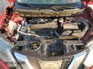 2017 Nissan Rogue SL with VIN JN8AT2MT1HW396416, listed as a Copart auction lot 53287455 with 142,360 mi miles and Salvage title. Bid and sale history available at DreamBid. Image 12.