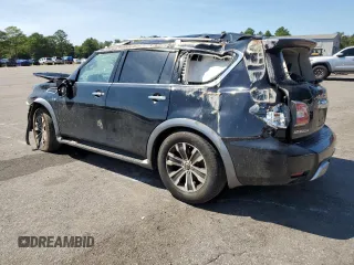 2018 Nissan Armada SV with VIN JN8AY2NCXJ9553963, listed as a Copart auction lot 68015674 with Not Provided miles and Non Repairable. Bid and sale history available at carsss.com. Image 2.