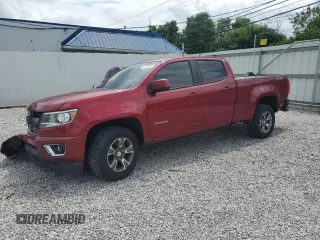 2018 Chevrolet Colorado 4WD Z71 with VIN 1GCGTDEN7J1265723, listed as a Copart auction lot 65571345 with 127,589 mi miles and Salvage title. Bid and sale history available at DreamBid. Image 1.