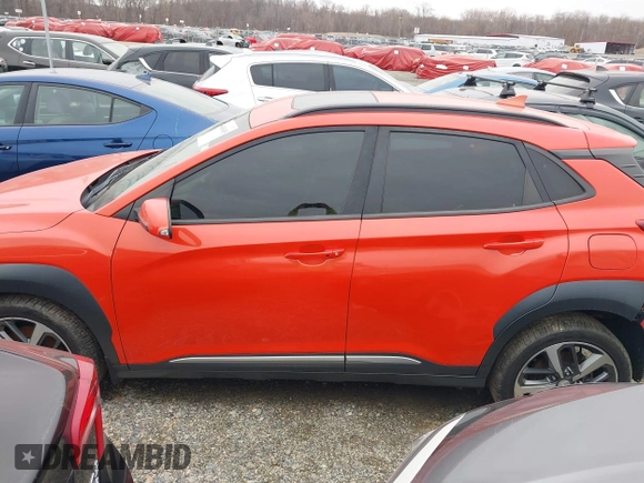 2019 Hyundai Kona Limited with VIN KM8K3CA53KU330542, listed as a IAAI auction lot 41454145 with 64,166 mi miles. Bid and sale history available at carsss.com. Image 15.