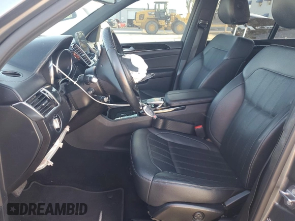 2019 Mercedes-Benz GLS 450 with VIN 4JGDF6EE5KB198424, listed as a Copart auction lot 56060955 with 65,016 mi miles and Salvage title. Bid and sale history available at DreamBid. Image 7.