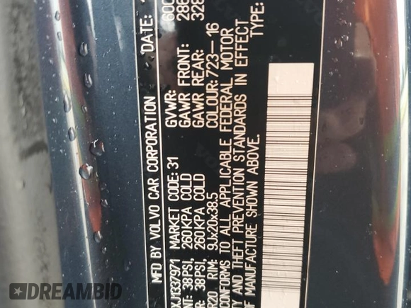 2018 Volvo XC90 Momentum with VIN YV4102XKXJ1337971, listed as a Copart auction lot 41928435 with 122,312 mi miles and Salvage Title. Bid and sale history available at carsss.com. Image 13.