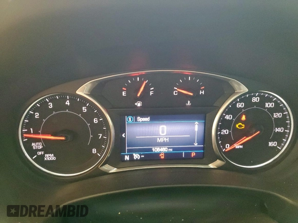 2022 GMC Terrain SLE z VIN 3GKALTEV2NL173695, wystawiony jako Copart lot #62925205 z przebiegiem 106 460 mil mil oraz Czysty tytuł • Clean title. Historia ofert i sprzedaży dostępna na DreamBid. Obrazek 9.