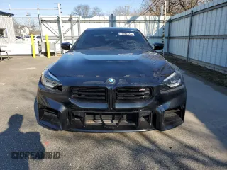 2023 BMW M2 with VIN 3MF13DM07P8D63938, listed as a Copart auction lot 79582414 with 9,552 mi miles and Salvage Title. Bid and sale history available at carsss.com. Image 5.