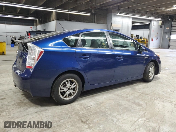 2011 Toyota Prius I z VIN JTDKN3DU0B1391155, wystawiony jako Copart lot #60340885 z przebiegiem 205 167 mil mil oraz Czysty tytuł • Clean title. Historia ofert i sprzedaży dostępna na DreamBid. Obrazek 3.