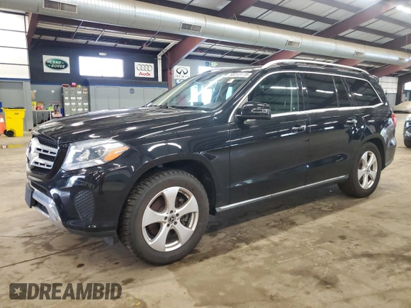 2019 Mercedes-Benz GLS 450 with VIN 4JGDF6EE8KB220982, listed as a Copart auction lot 56013175 with 136,845 mi miles and Clean Title. Bid and sale history available at DreamBid. Image 1.