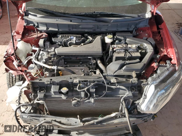 2016 Nissan Rogue SV with VIN KNMAT2MT9GP708518, listed as a Copart auction lot 51318855 with 102,800 mi miles and Salvage Title. Bid and sale history available at DreamBid. Image 12.