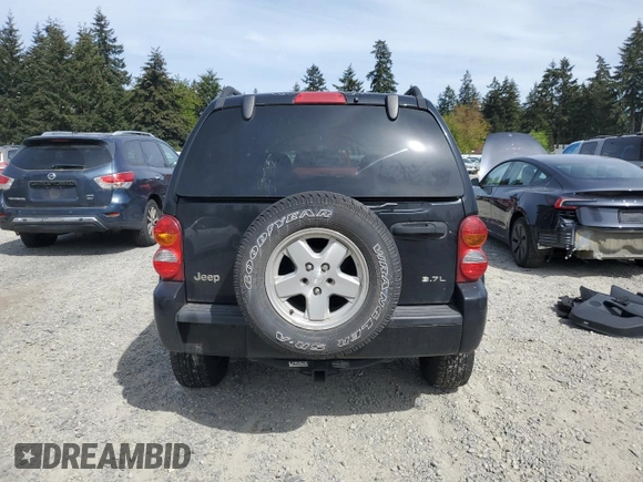 2003 Jeep Liberty Limited with VIN 1J4GK58K03W714248, listed as a Copart auction lot 55856445 with 195,192 mi miles and Salvage title. Bid and sale history available at DreamBid. Image 6.