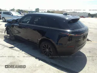 2020 Land Rover Range Rover Velar S with VIN SALYB2FV1LA252861, listed as a IAAI auction lot 30038476 with 16,618 mi miles. Bid and sale history available at carsss.com. Image 3.