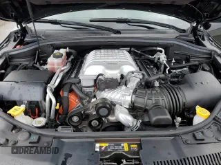 2023 Dodge Durango SRT Hellcat Premium with VIN 1C4SDJH9XPC634284, listed as a Copart auction lot 76056814 with 4,618 mi miles and Salvage Title. Bid and sale history available at DreamBid. Image 12.