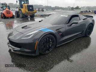 2017 Chevrolet Corvette with VIN 1G1Y12D73H5300240, listed as a Copart auction lot 71557584 with 46,678 mi miles and Salvage title. Bid and sale history available at DreamBid. Image 1.