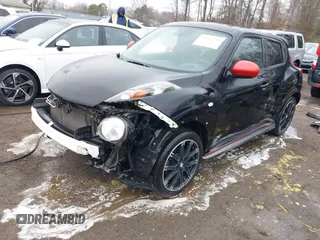 2013 Nissan Juke S with VIN JN8AF5MV6DT232097, listed as a IAAI auction lot 41126299 with 129,828 mi miles. Bid and sale history available at carsss.com. Image 18.