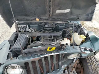 2002 Jeep Wrangler Sahara with VIN 1J4FA59S22P712913, listed as a Copart auction lot 43350115 with 86,320 mi miles and Salvage Title. Bid and sale history available at carsss.com. Image 11.