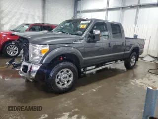 2015 Ford F-250 Lariat z VIN 1FT7W2B68FEB44482, wystawiony jako Copart lot #47848215 z przebiegiem 164 466 mil mil oraz Szkoda całkowita • Salvage title. Historia ofert i sprzedaży dostępna na DreamBid. Obrazek 1.