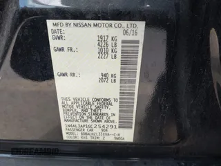 2016 Nissan Altima S with VIN 1N4AL3AP1GC254291, listed as a IAAI auction lot 41209276 with Not Provided miles and . Bid and sale history available at carsss.com. Image 9.