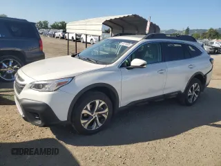 2022 Subaru Outback Limited z VIN 4S4BTANC1N3198503, wystawiony jako Copart lot #55574935 z przebiegiem 28 451 mil mil oraz Szkoda całkowita • Salvage title. Historia ofert i sprzedaży dostępna na DreamBid. Obrazek 1.