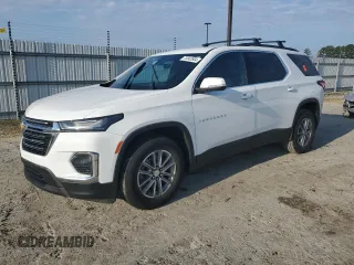 2023 Chevrolet Traverse LT Leather with VIN 1GNERHKW5PJ163878, listed as a Copart auction lot 72042604 with 28,124 mi miles and Salvage Title. Bid and sale history available at carsss.com. Image 1.