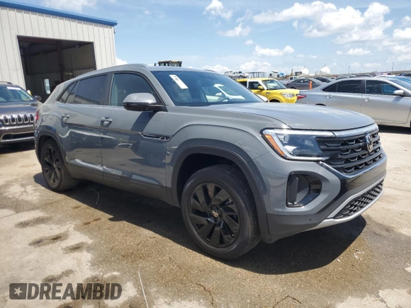 2025 Volkswagen Atlas SE z VIN 1V2KE2CA4SC203130, wystawiony jako Copart lot #54195835 z przebiegiem 20 mil mil oraz Szkoda całkowita • Salvage title. Historia ofert i sprzedaży dostępna na DreamBid. Obrazek 4.
