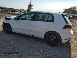 2021 Volkswagen Golf GTI S with VIN 3VW6T7AU8MM001067, listed as a Copart auction lot 57176434 with 7,462 mi miles and Non Repairable. Bid and sale history available at carsss.com. Image 2.
