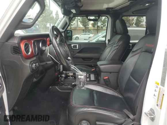 2018 Jeep Wrangler Unlimited Rubicon z VIN 1C4HJXFGXJW258554, wystawiony jako Copart lot #55863905 z przebiegiem 60 492 mil mil oraz Szkoda całkowita • Salvage title. Historia ofert i sprzedaży dostępna na DreamBid. Obrazek 7.