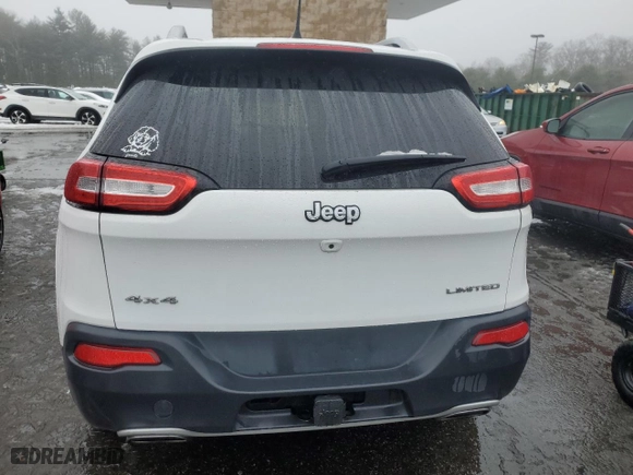 2017 Jeep Cherokee Limited with VIN 1C4PJMDS4HW509807, listed as a Copart auction lot 44675655 with 82,456 mi miles and Salvage Title. Bid and sale history available at carsss.com. Image 6.