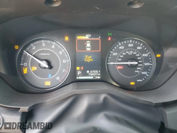 2021 Subaru Impreza Premium with VIN 4S3GKAD64M3602675, listed as a Copart auction lot 57650615 with 79,227 mi miles and Salvage title. Bid and sale history available at DreamBid. Image 9.
